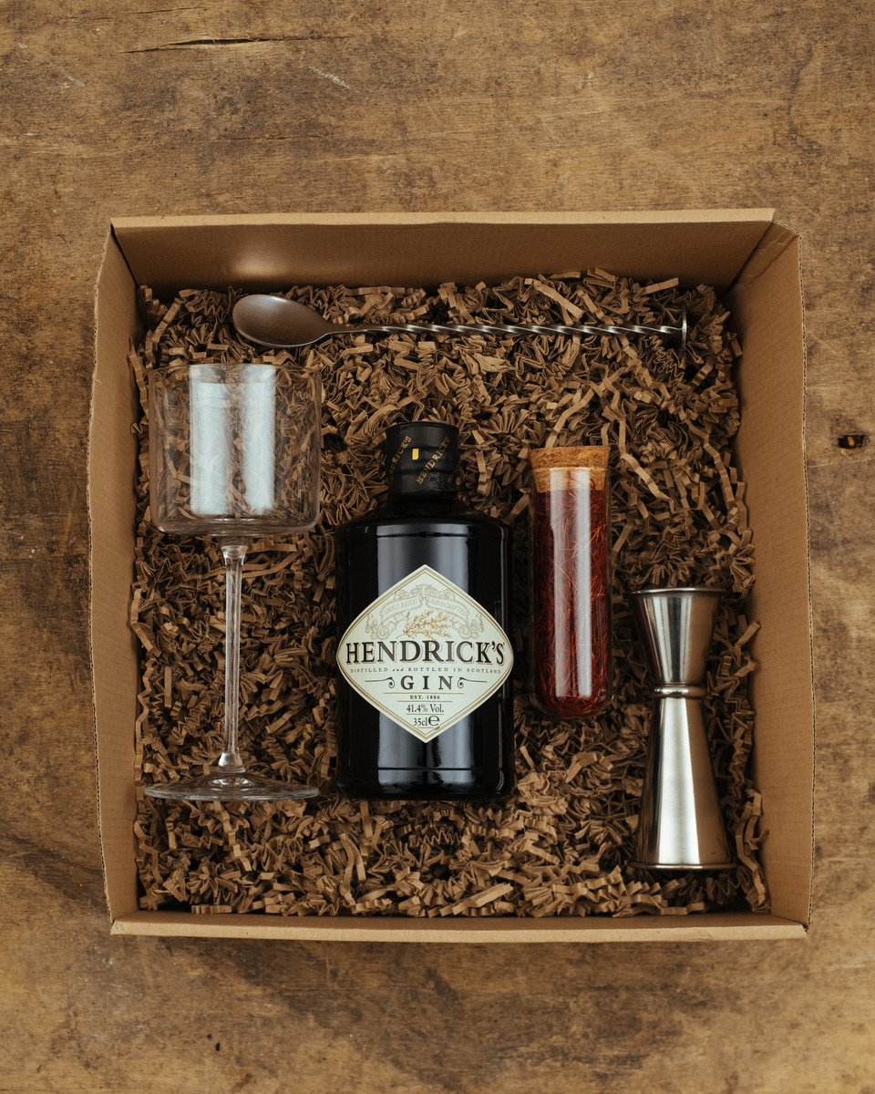 Hendrick's 0,35 l Gin Box 12
